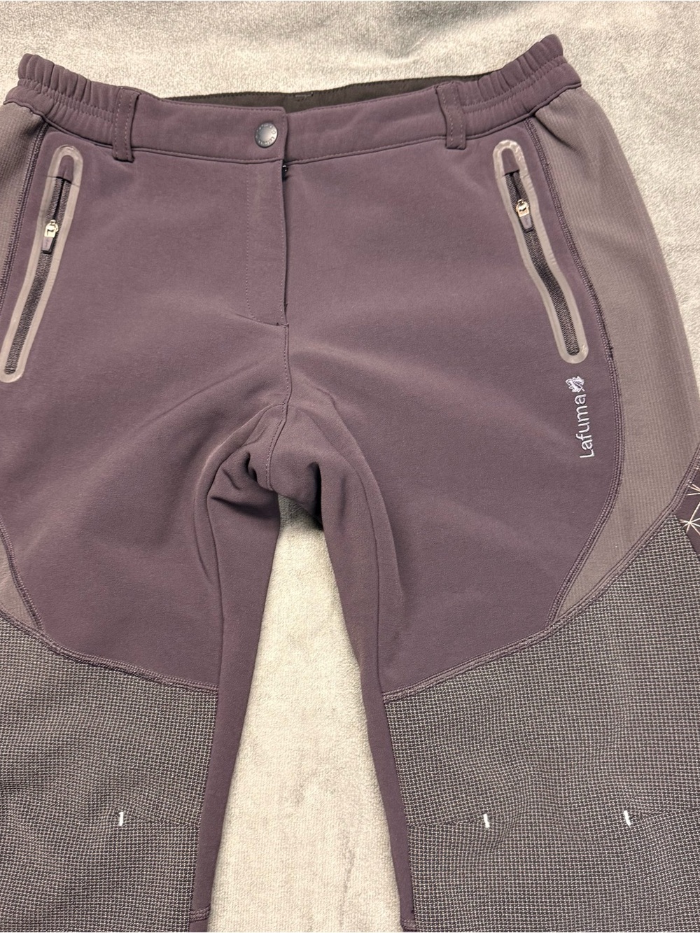 LaFuma & Wondstopper Purple Softshell Outdoor Pants-cm160